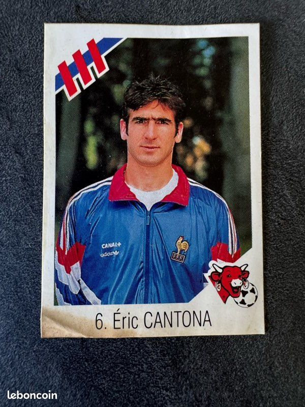 ZIMAKO FRANCE 1982 IMAGE FOOTBALL PANINI LA VACHE QUI RIT COUPE