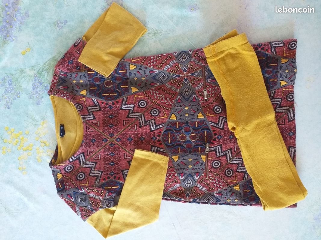 Ensemble robe assortie-fille-5ans (image 1)