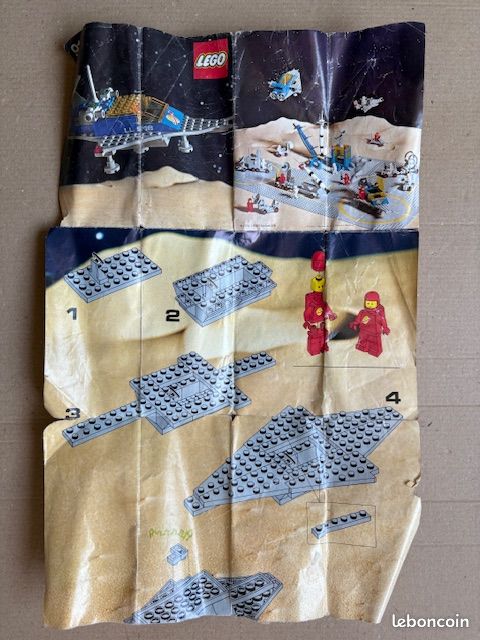 Notice ancienne 1979 de montage LEGO N°918 space transport (image 1)