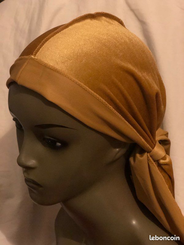 Durag Doré en Velour (image 3)