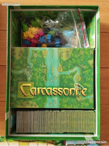 S374 SAUSSINE JEU DES TOURISTES CARTONNAGE ETAT MOYEN | UK