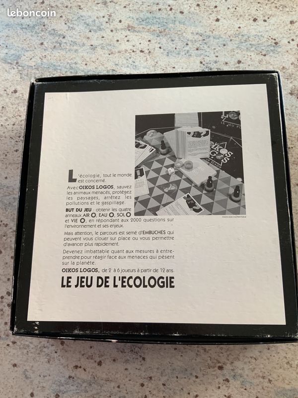 Jeu de société / le jeu de l’écologie/oikos logos (image 2)