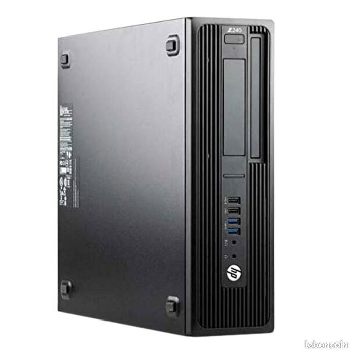 PC Tour HP Workstation Z240 MT Pentium G4400 RAM 16Go Disque