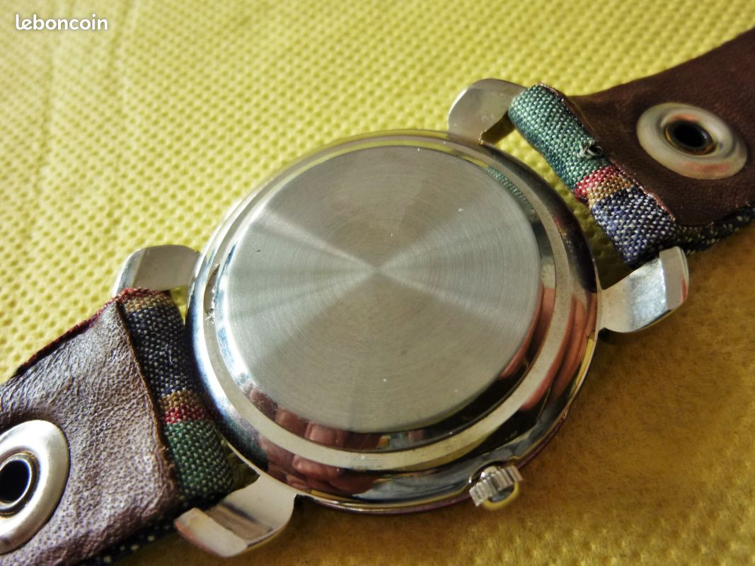 HORA montre analogique jeans multicolore unisexe ANA0040 (image 9)