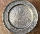 Soldats De Plats Heinrichsen - 23 Prussiens De Bade 1870 - Étain Peint - 30mm