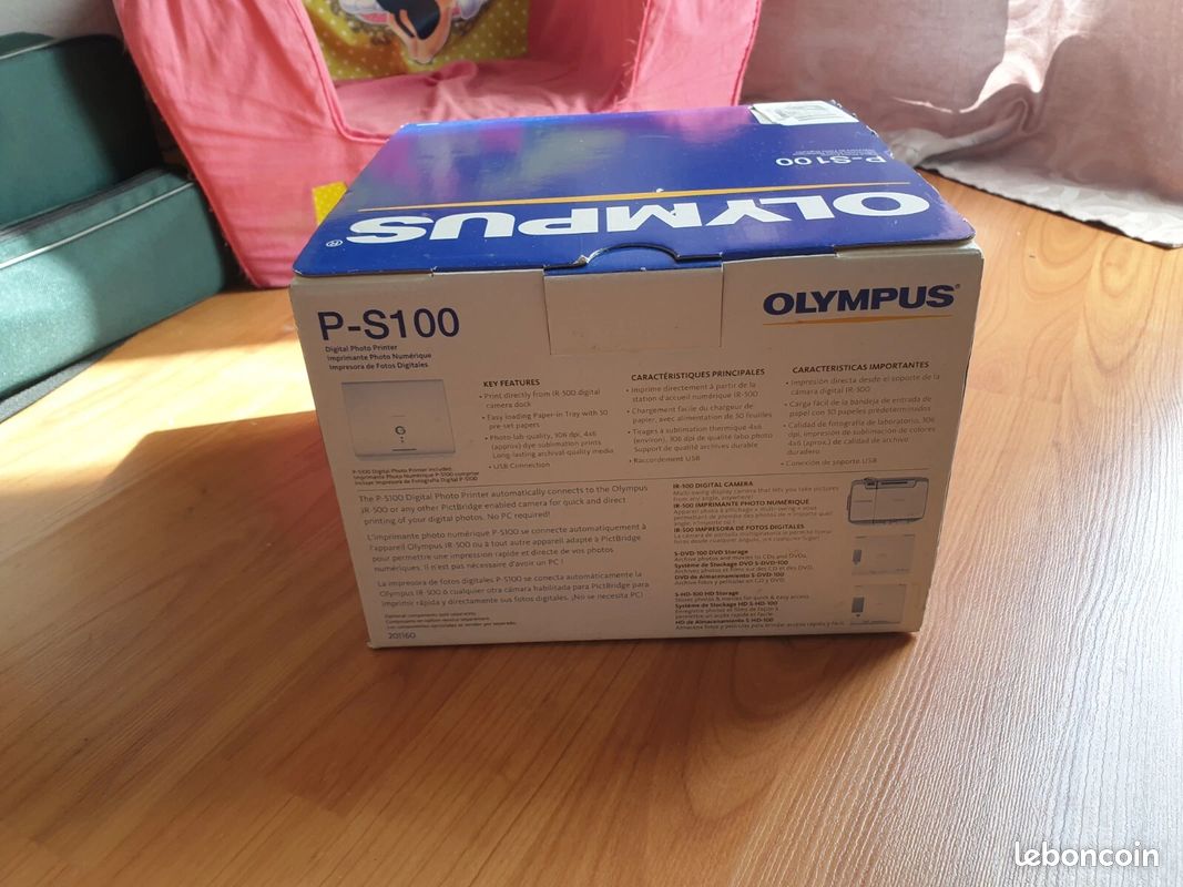 Imprimante Photo numérique * model Olympus P-S100 * support complete NF (image 4)