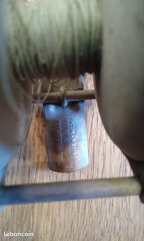 Moulinet De Pêche à La Mouche Ancien En Laiton Hendryx, Fabrication USA, Vintage