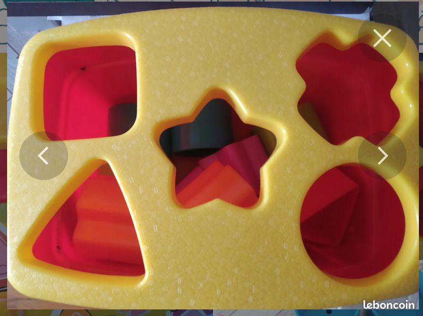 Jeu de cubes a formes bébé (image 2)