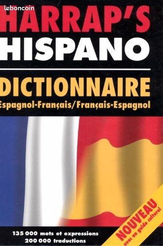 Dictionnaire espagnol français (image 1)