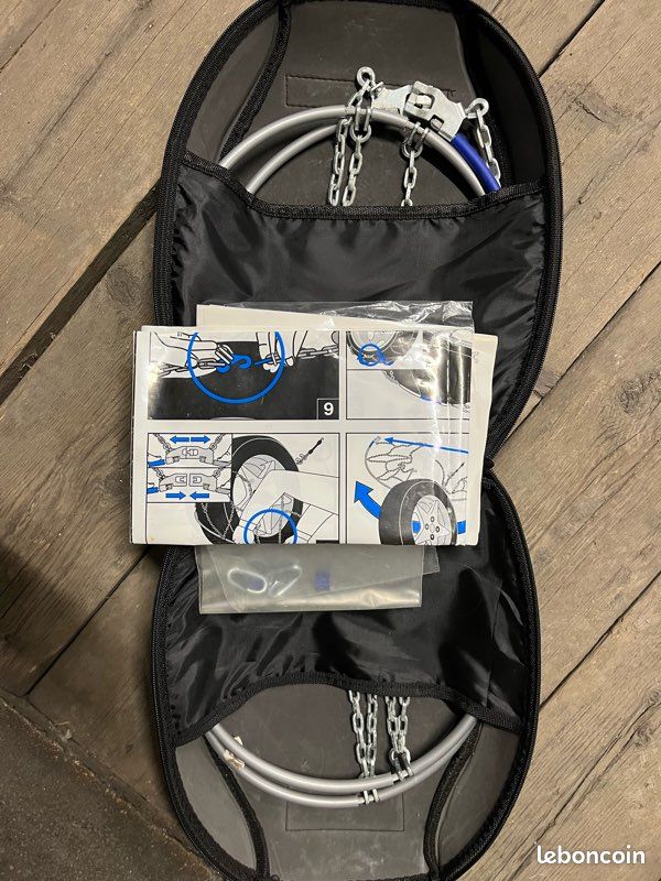 Chaînes à Neige MICHELIN Extrem Grip - Pour Roues 17 Pouces - Occasion En Bon état, Facile à Poser