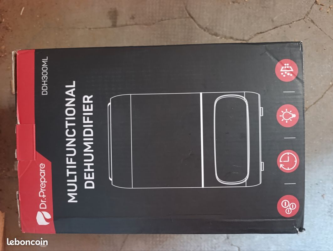 Mini Déshumidificateur d'air Dr.Prepare (1L) – État quasi neuf (image 5)