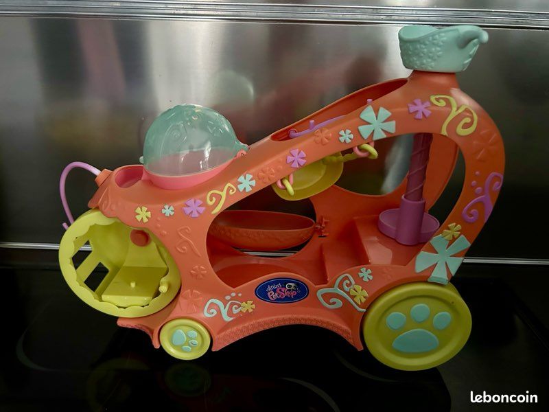 Littlest Pet Shop : véhicule orange Paw Powered Cruiser Hasbro (pic92800) (image 1)