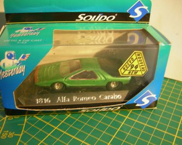 Solido alfa Roméo carabo rare show box - Collection