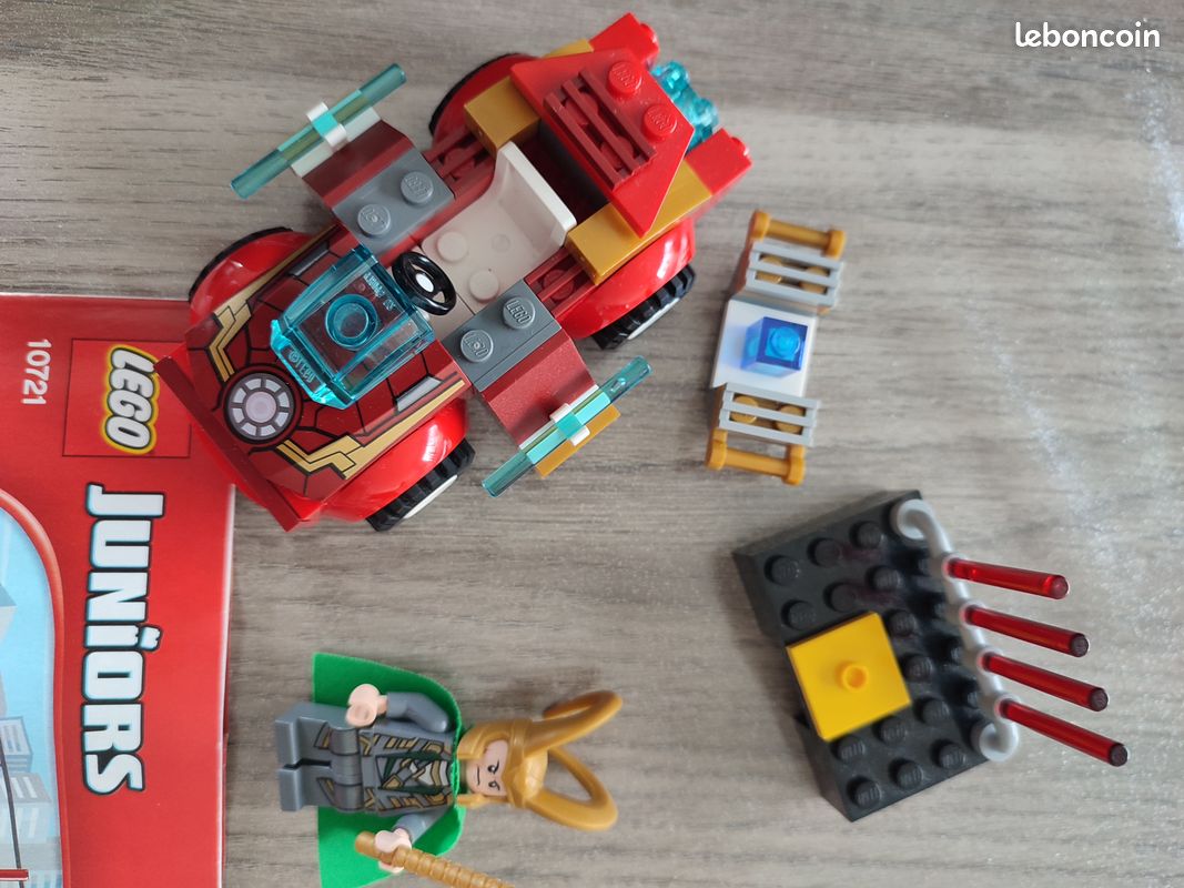 Lego Juniors 10721 Lego Junior Iron Man Contre Loki 10721 Jeux