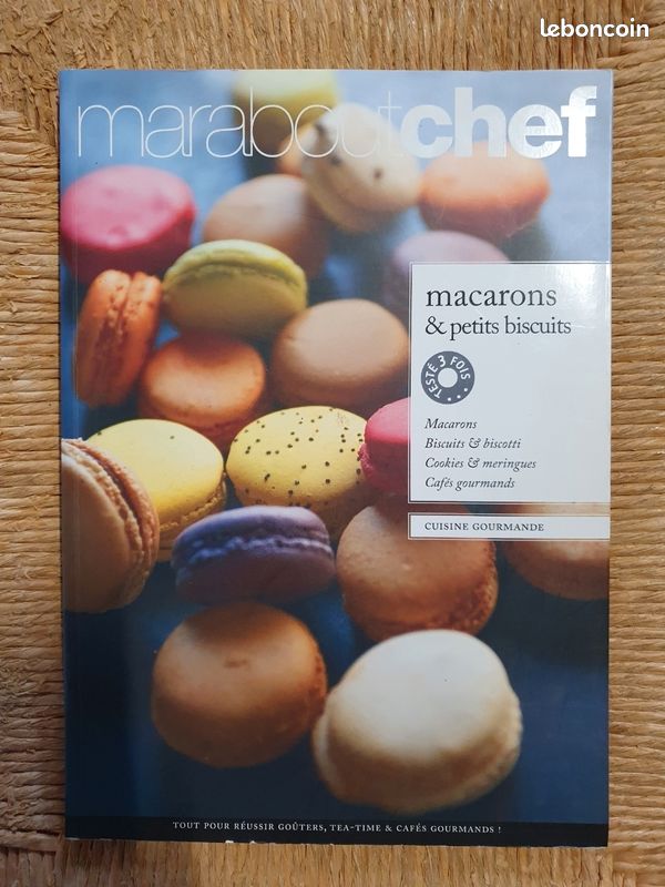 Macarons et petits biscuits marabout chef (image 2)