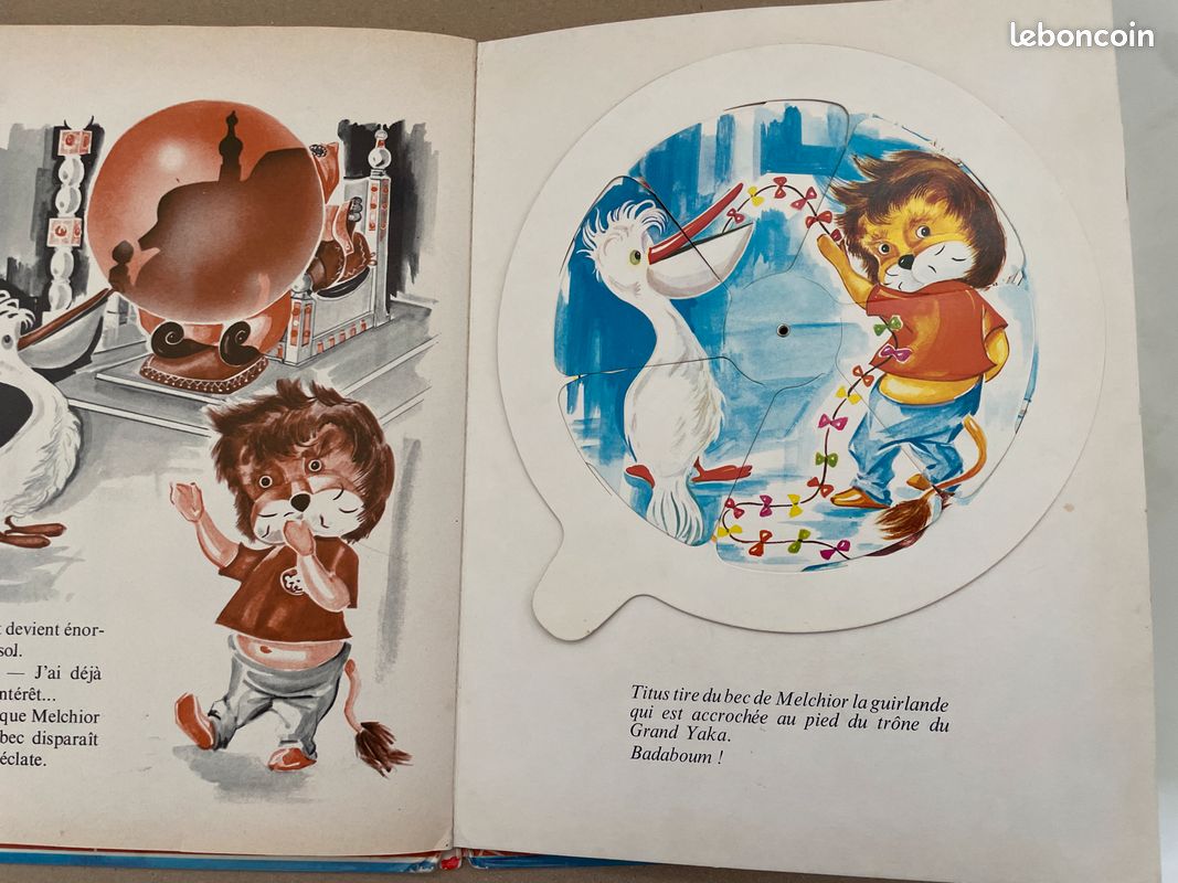 Titus le petit lion pop up livre animé (image 18)