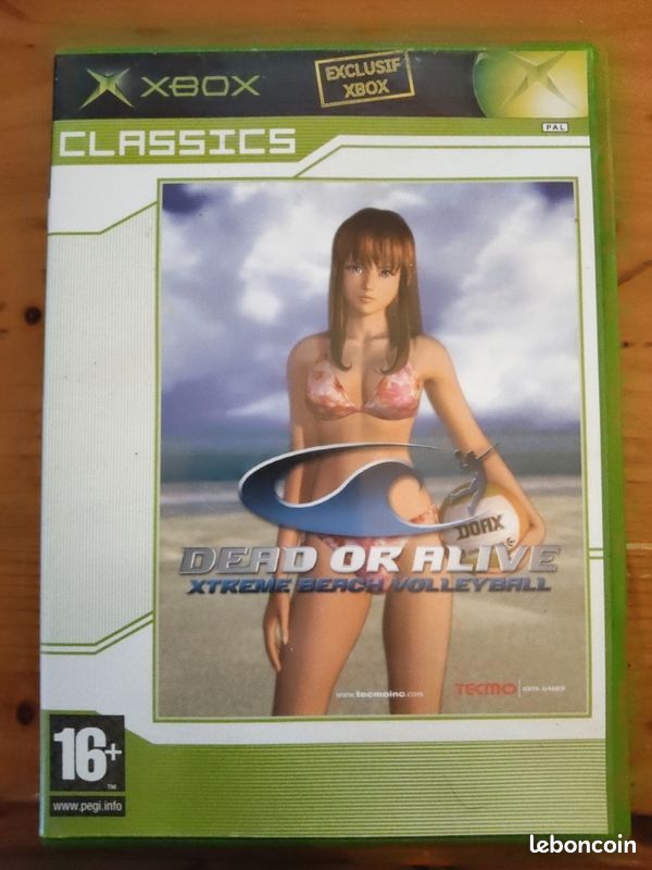 Jeu Xbox Original : Dead Or Alive Xtreme Beach Volleyball - Édition Française - Bon état