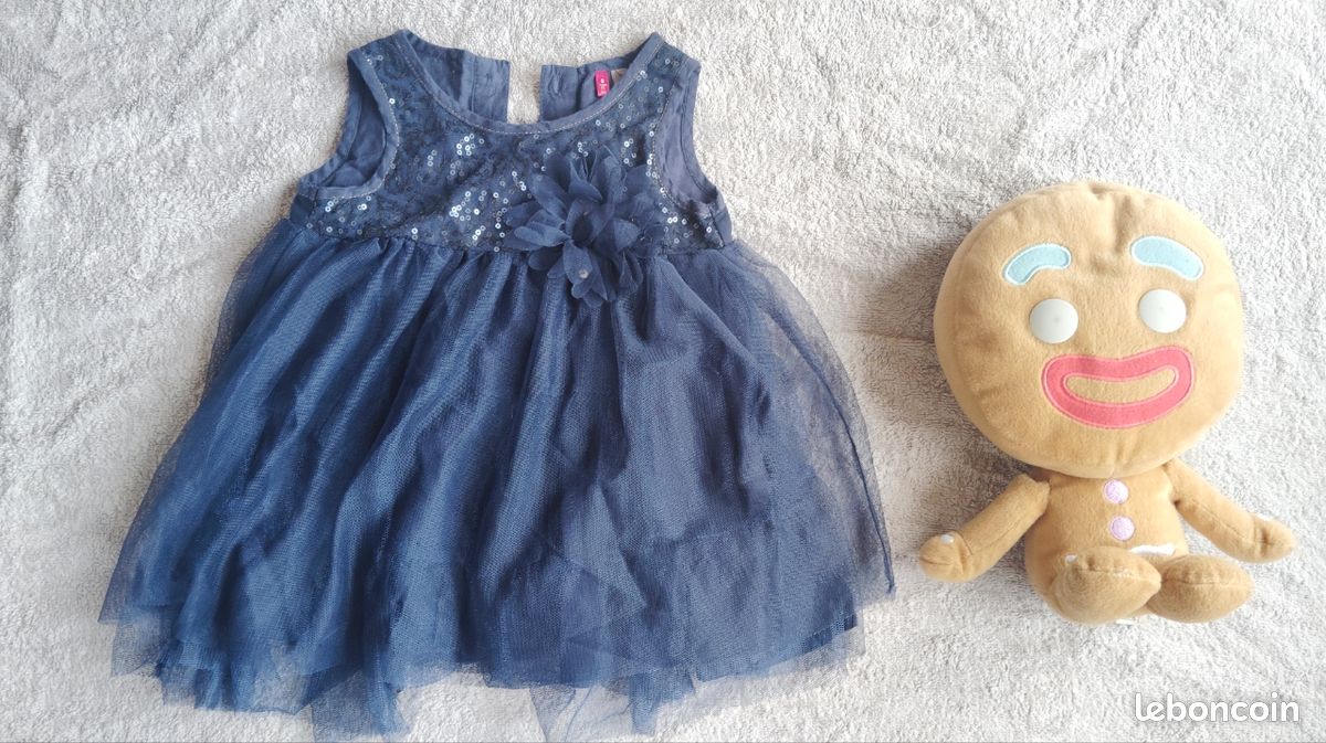 Robe de soirée bébé 9 mois Réveillon Noël Jour de l'an (image 1)