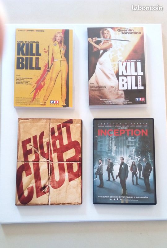 Kill bill, Fight club, Inception (image 1)