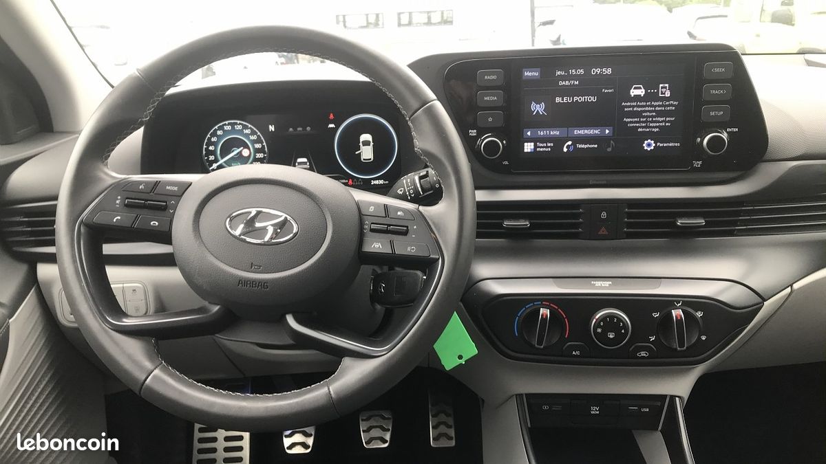Hyundai BAYON 1.0 T-GDI 100CH HYBRID 48V INTUITIVE (image 14)