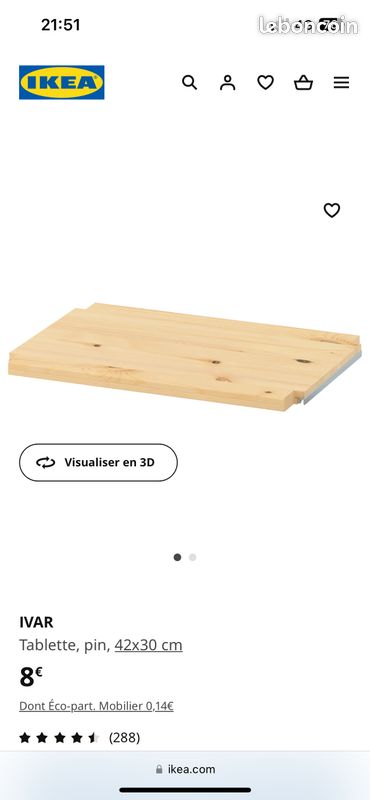 Étagère IKEA à monter (image 3)