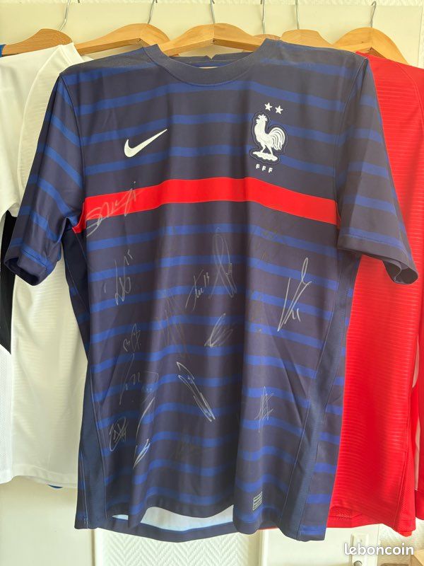 Maillot Equipe De France Domicile Nike - Taille L, Neuf Avec étiquettes, Homme, Fabriqué En Thaïlande