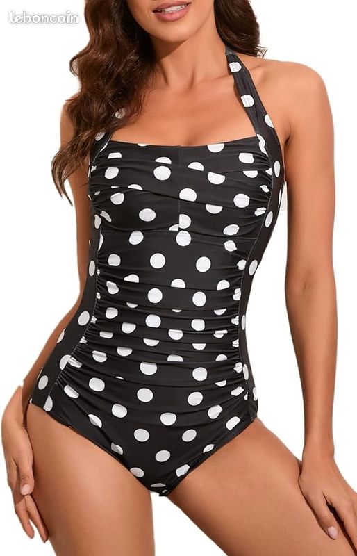 Maillot de bain pin-up rétro taille disponible M el l (image 1)