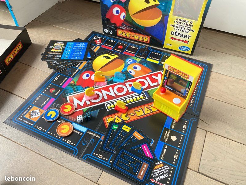 Hasbro Monopoly Arcade Pac Juego De Mesa Monopoly Pacman Monopoly