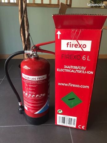 Firexo Extincteur Tous Feux (9 Litre) - 7 in 1 Extincteur d