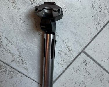 Tige De Selle Gipiemme 26,8 Mm Italienne - Modèle Cannelé (Fluted), Vintage Vélo, Neuve