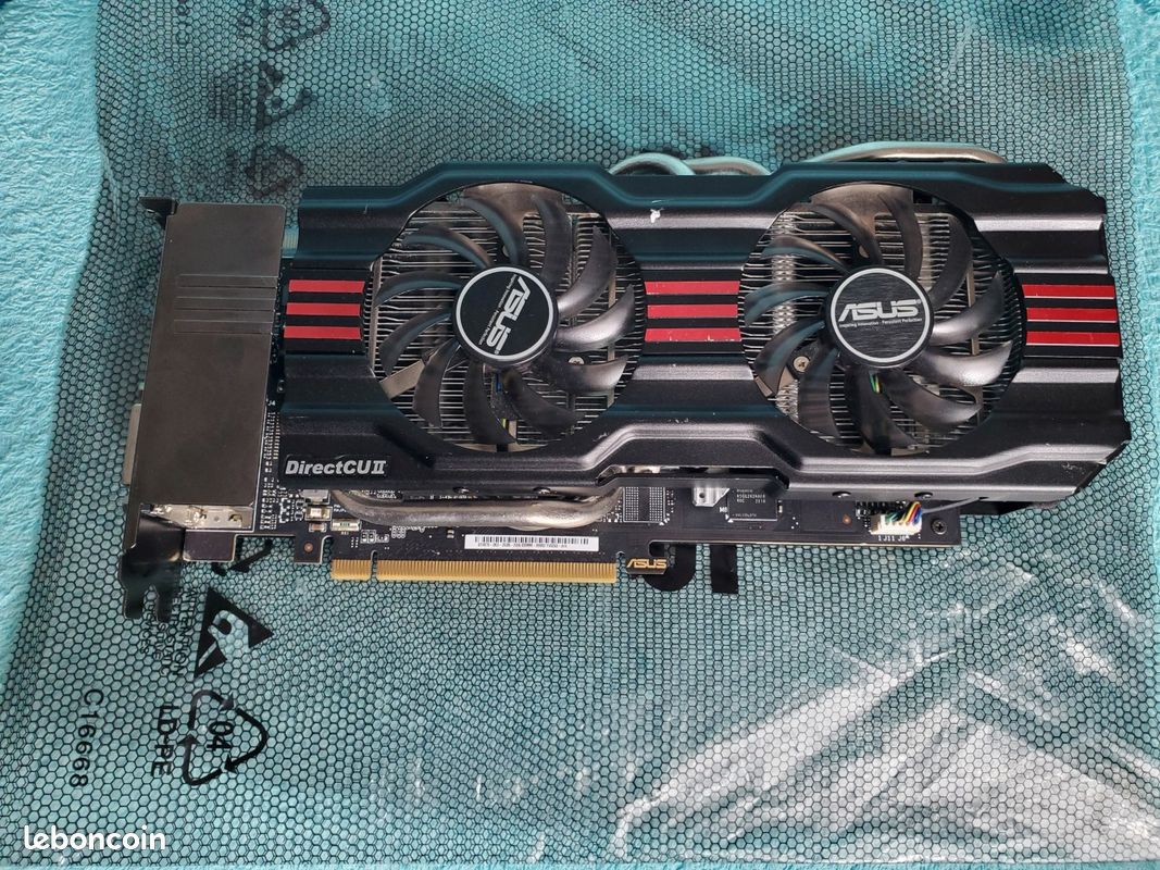 Carte Graphique ASUS GTX 670 DirectCU II - 2Go GDDR5 - Occasion