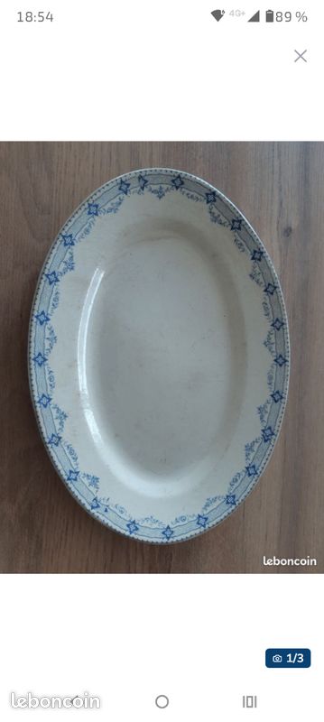 Plat ancien
En bon état, porte des tra (image 1)