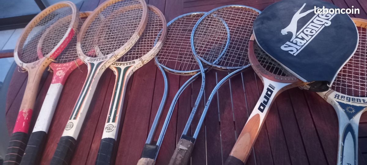 Lot de raquettes de tennis (image 1)