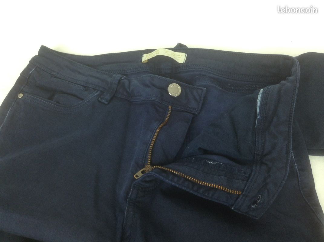 JEANS SLIM Zara - Taille W29 (T 38-40) Occasion - Bon état (image 5)