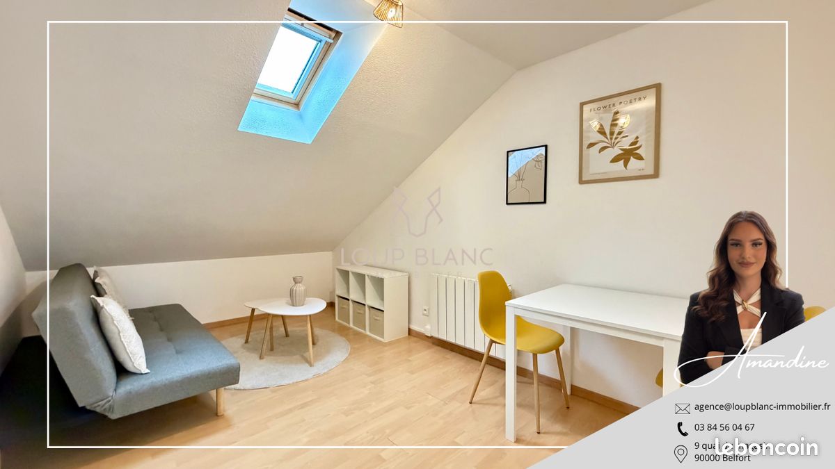 Appartement 2 pièces 19 m² · à Belfort · 19 m² · 500 €