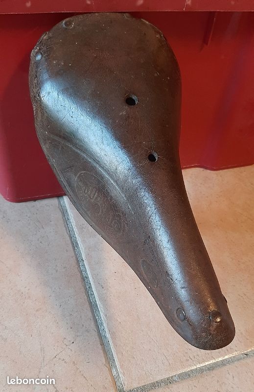 Selle vélo, cuir,vintage, JOHN’S (image 1)