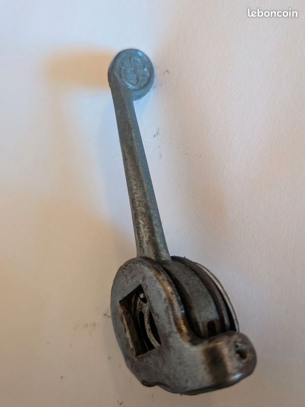 Manette de Dérailleur Vintage LE SIMPLEX - Made in France - Années 40/50 - Alu - Collection