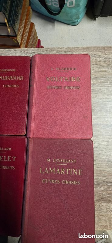 Lot de livres anciens sur la littérature française (image 3)