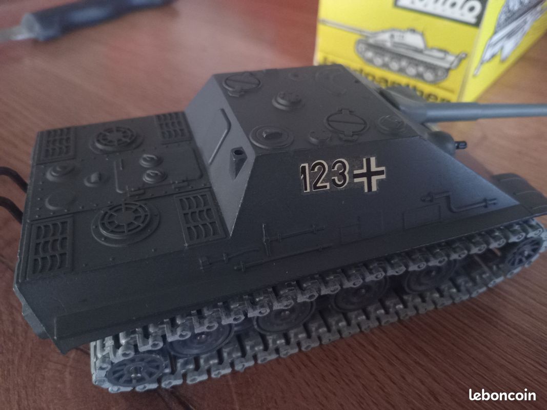 Solido Hachette 81 Char Jagdpanther blindé