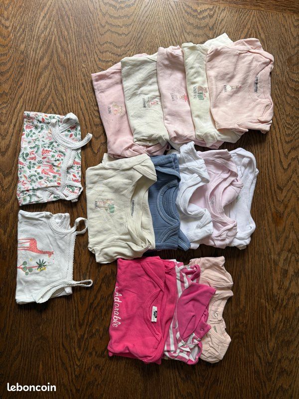 Lot de vêtements fille 12 mois 121 pièces (image 4)