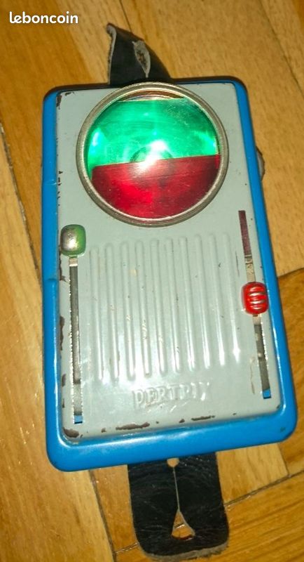 Lampe Pertrix 668 Multifonction – Allemagne, Rouge/vert, à Réparer