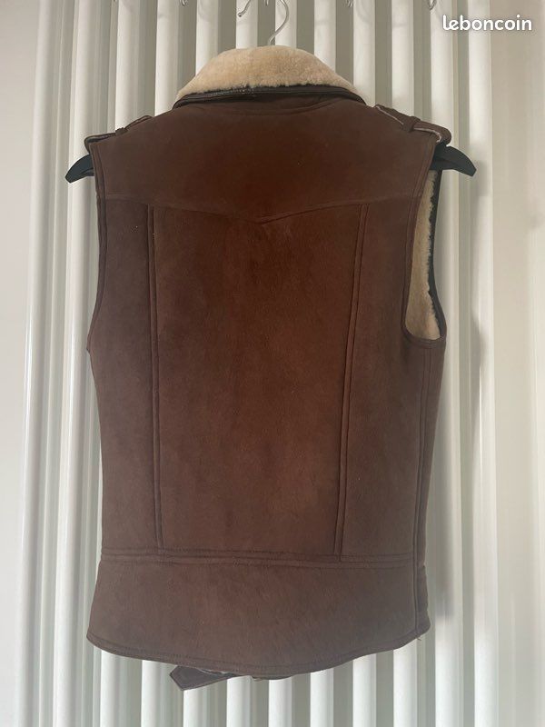 Gilet Lynn Adler Violet Taille L - Laine Et Acrylique, Occasion Très Bon état