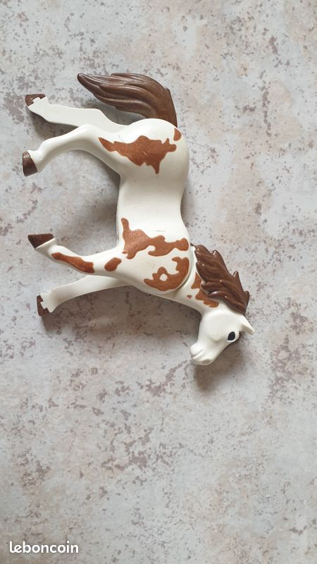 Playmobil cheval tâches velours (image 11)