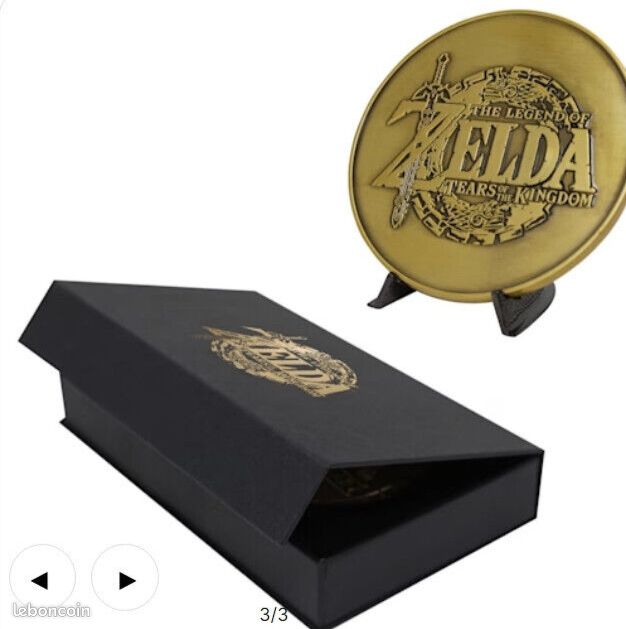 Pack The Legend of Zelda Tears of the Kingdom médaille de collection + goodies (image 3)