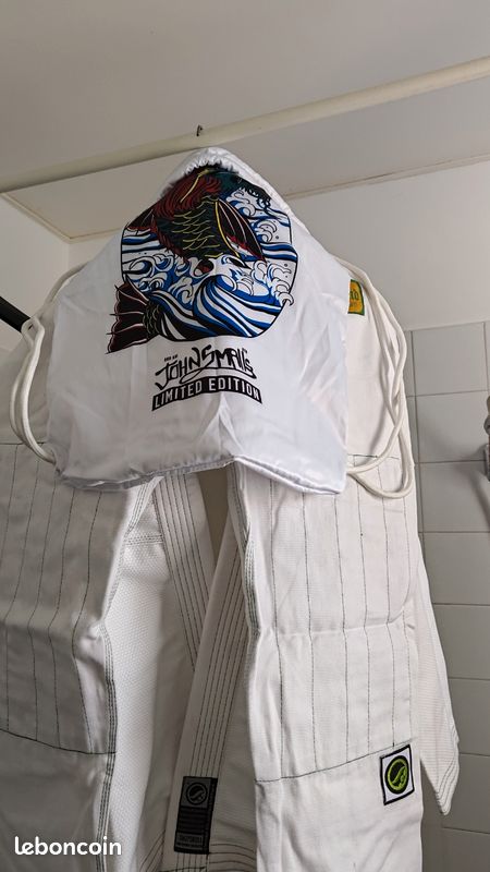 Kimono Shoyoroll Safire Competitor Blanc Jiu-Jitsu 450 GSM - Neuf, Sac Inclus
