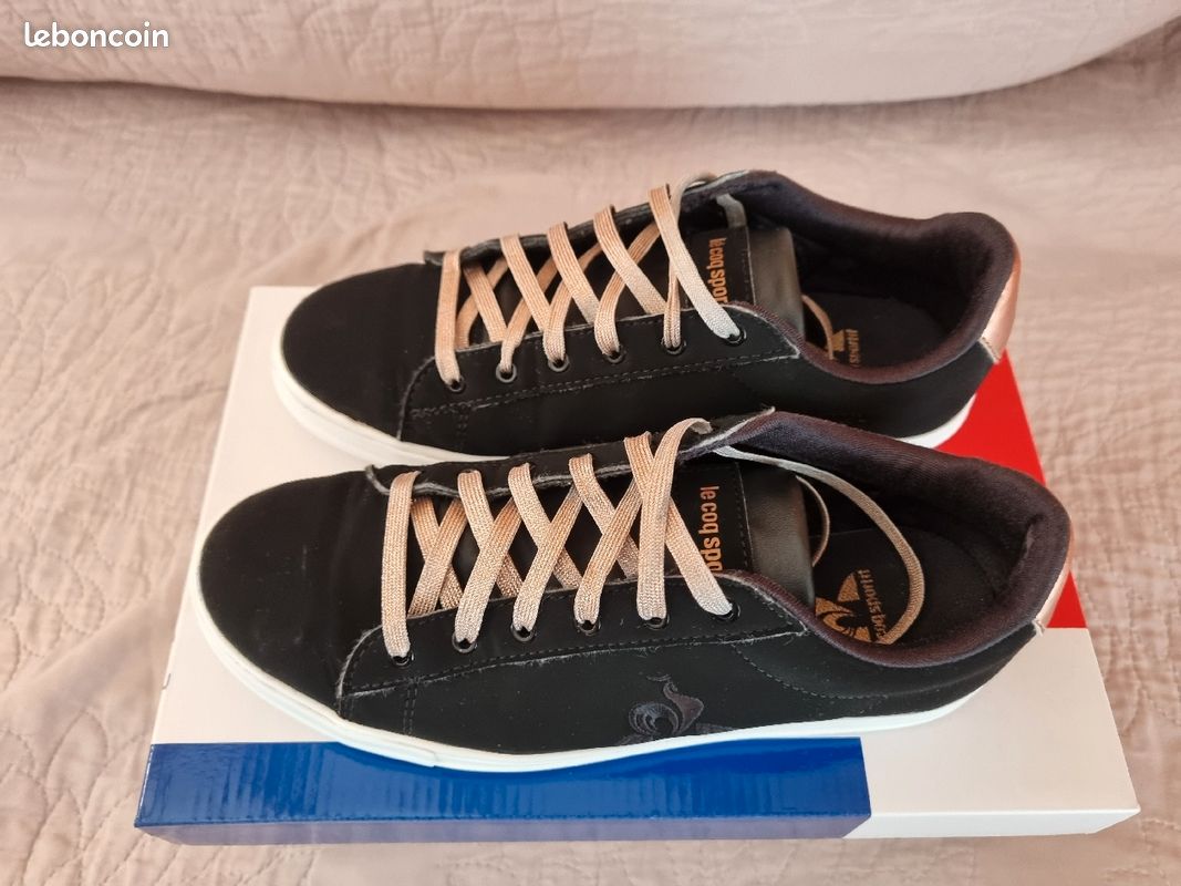 Typing Tutor Le Coq Sportif Agate Argent Basket Le Coq Sportif P