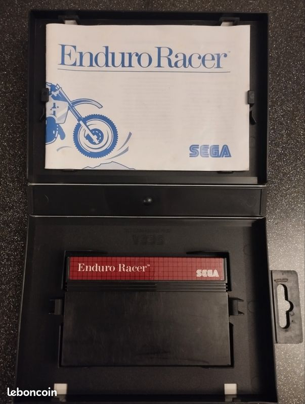 Jeu Master System - Enduro Racer - Cartouche Pour Console Sega - Bon état