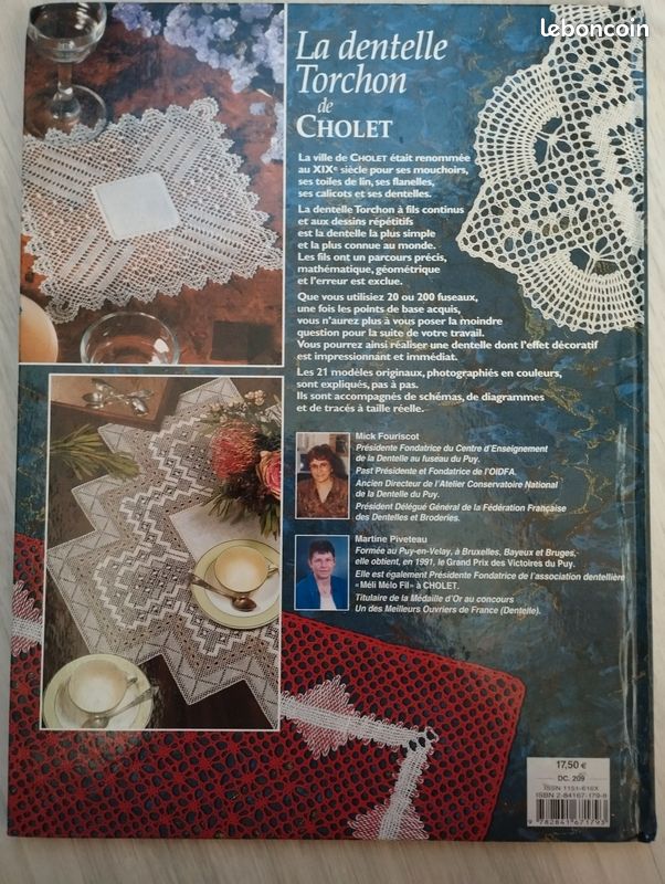 La dentelle Torchon Cholet / Mick Fouriscot, Martine Piveteau (image 2)
