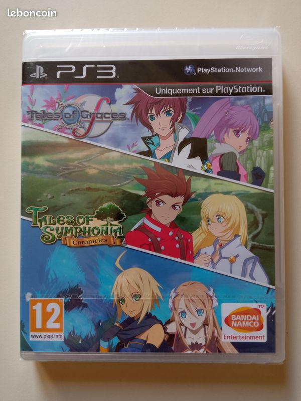 Tales Of Symphonia Chronicles + Tales Of Graces F – PS3 – Version Française – Neuf Sous Blister
