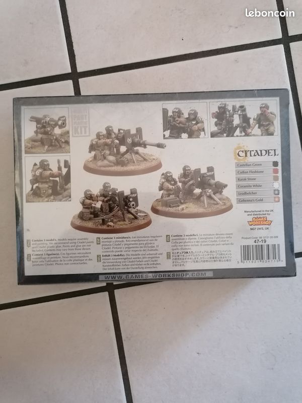 Warhammer 40K - Astra Militarum - Escouade d’armes Lourdes (image 2)
